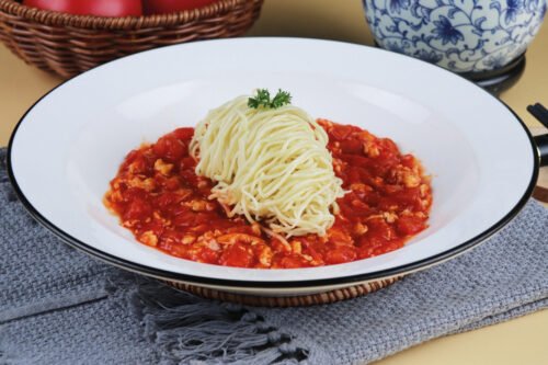 Ramen con Tomate y Huevo